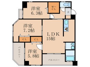 Ｊ5.stage.1の物件間取画像